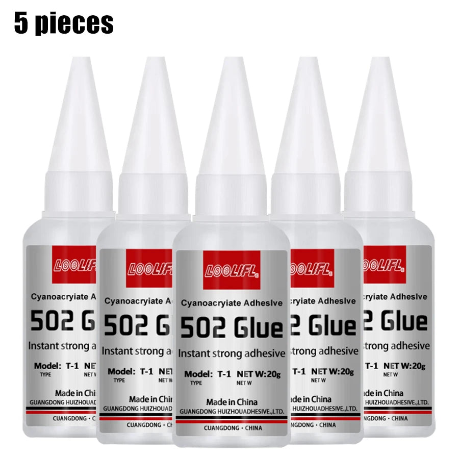 High Quality 502 Super Glue Bond, Fast Universal Glue For Toys Crafts Shoes Paper Wood Plastic, Fast Repairing, factory direct sale