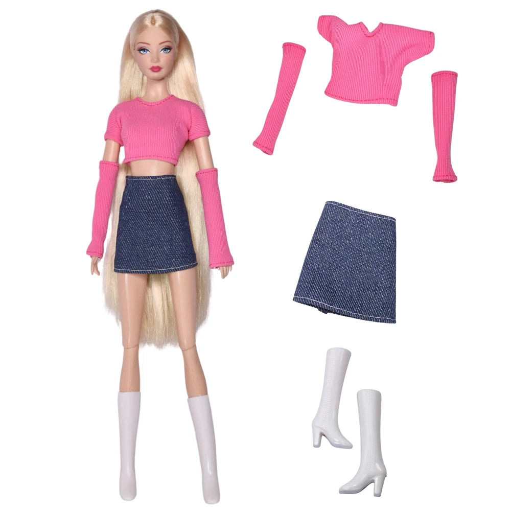 Doll Outfits For 11.5 Inch Doll, Doll Shoes, Princess 1/6 Doll Clothes, Dolls Accessories For BJD Doll Dress, DIY Gift Toy  JJ, NK