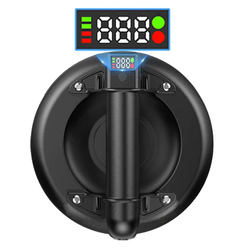 8 Inch 200kg Electric Vacuum Suction Cup Bearing Capacity Heavy Duty Vacuum Lifter for Granite Tile Glass Manual Lifting Powerful