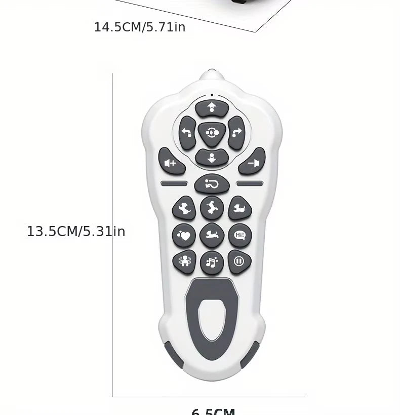 Intelligent Robot Dog, Remote Control Electronic Sing Dance Follow, Smart Interactive Stunt Music Toy, Programmable Puppy, Kid Gift