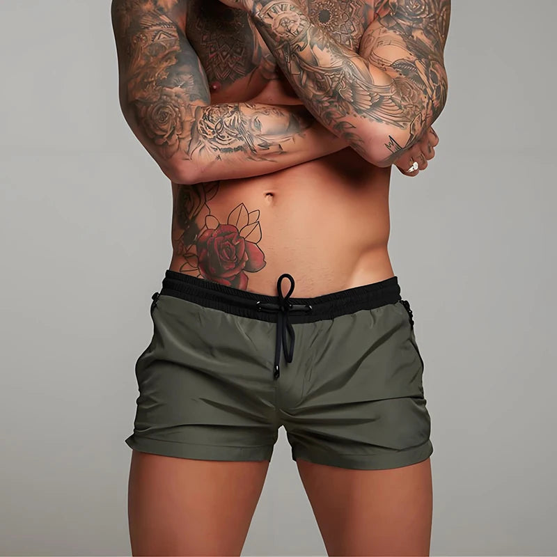 New Mens Swimsuit, Sexy Swimwear, Men Swimming Shorts, Men Briefs Beach Shorts, Sports Suits, Surf Board Shorts, Men Swim Trunks