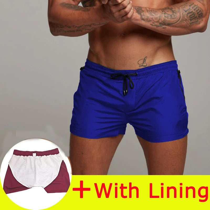 New Mens Swimsuit, Sexy Swimwear, Men Swimming Shorts, Men Briefs Beach Shorts, Sports Suits, Surf Board Shorts, Men Swim Trunks