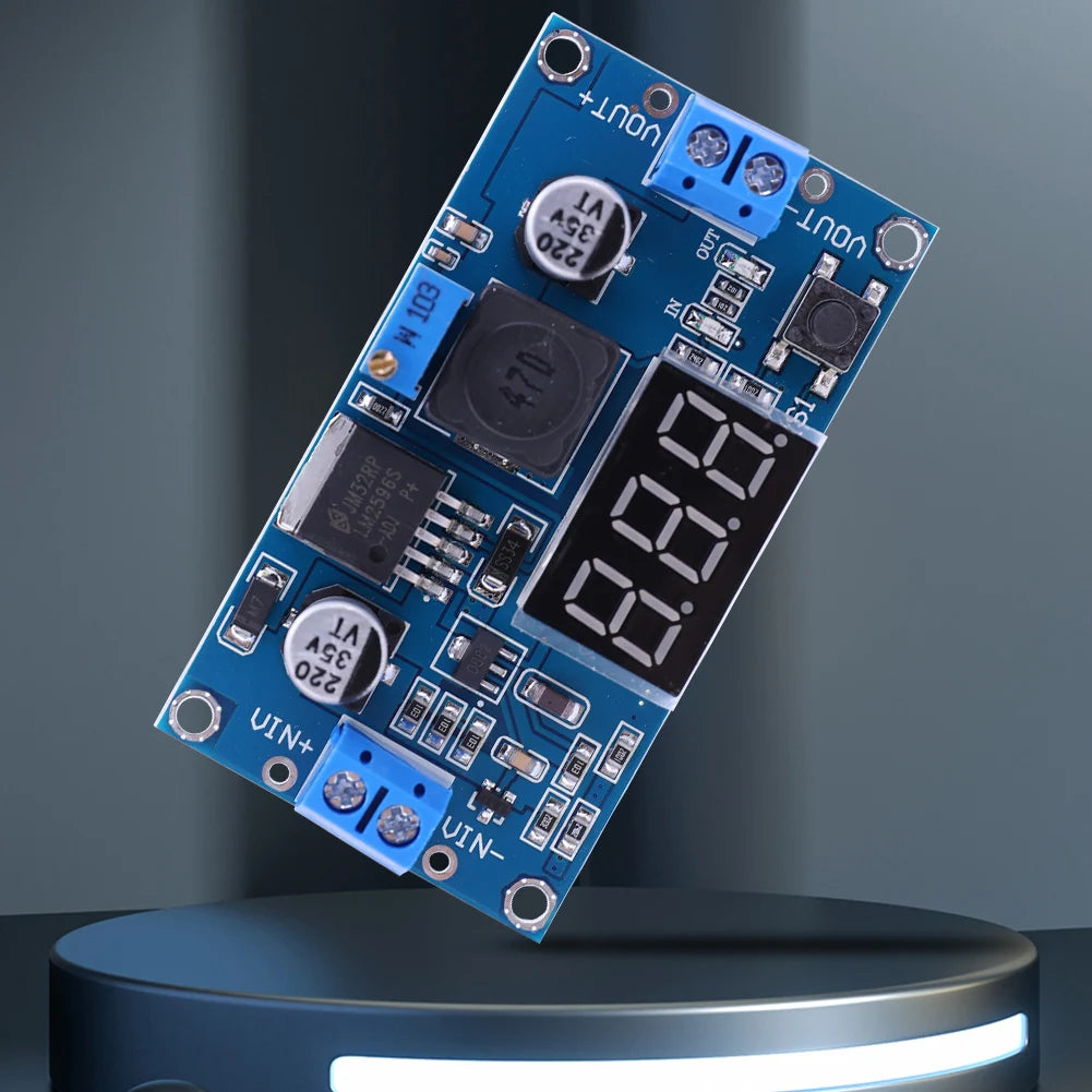 1-15 Pack, LM2596 DC-DC Adjustable Buck Converter Module, 4.75-40V to 1.25-37V Power Supply Step Down Voltage Regulator Module