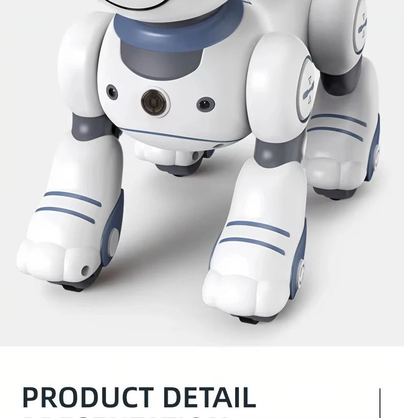 Intelligent Robot Dog, Remote Control Electronic Sing Dance Follow, Smart Interactive Stunt Music Toy, Programmable Puppy, Kid Gift