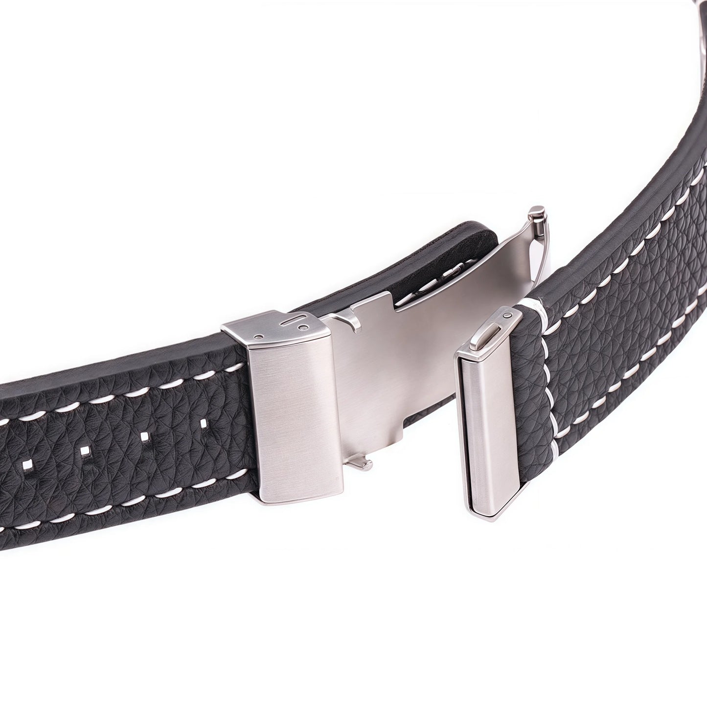 Soft Genuine Leather Smart Watch Band, 18 20 22 24mm, Women Men, Cowhide Strap, Quick Release Watchband