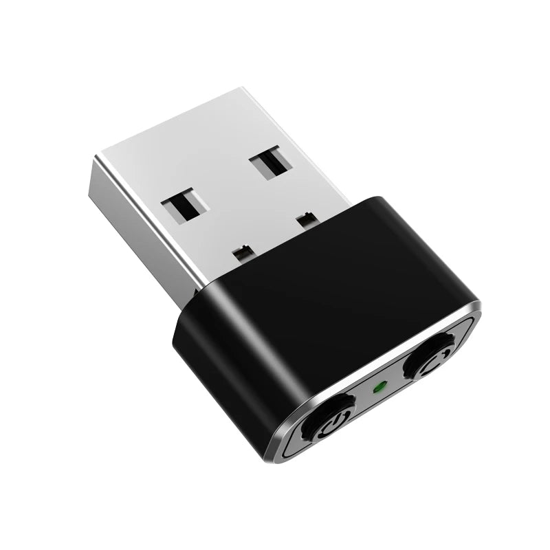 Mini Automatic Mouse Jiggler, Mover Undetectable USB Automatic Move Cursor, Plug and Play with ON/OFF Indicator Light for Computer