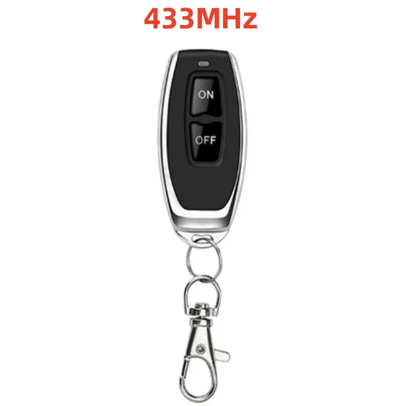 Wireless 433/315MHz RF Remote Control Copy Code 2 Buttons for Garage Door Gate Opener, Home Automation, Car Alarm