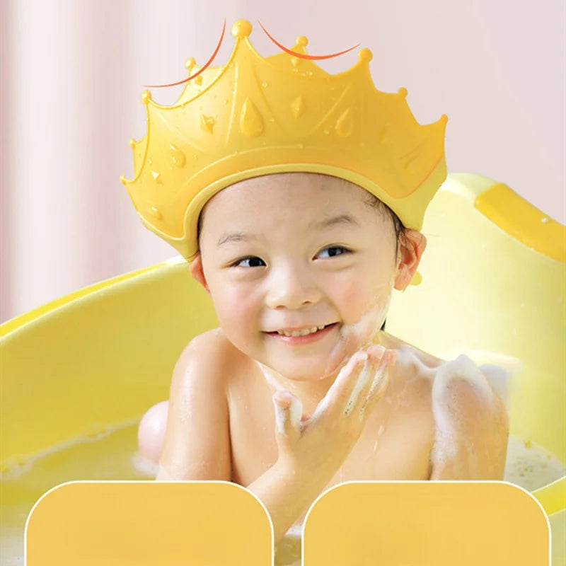Shampoo Guard, Eye and Ear Protection, Silicone Shampoo Hat, Baby and Child Waterproof Shower Shampoo Cap