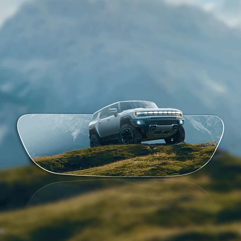 360 Degree Adjustable Angle HD Glass Blind Spot Mirror, Car Rearview Mirror, Frameless Wide-angle Rearview Auxiliary Mirror