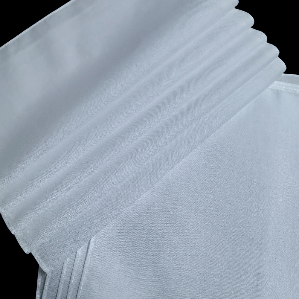 10pcs, 100% Cotton White Handkerchiefs Square, Super Soft Washable Hanky, Chest Towel, Pocket Square Hanky, DIY Accessories, 28x28cm
