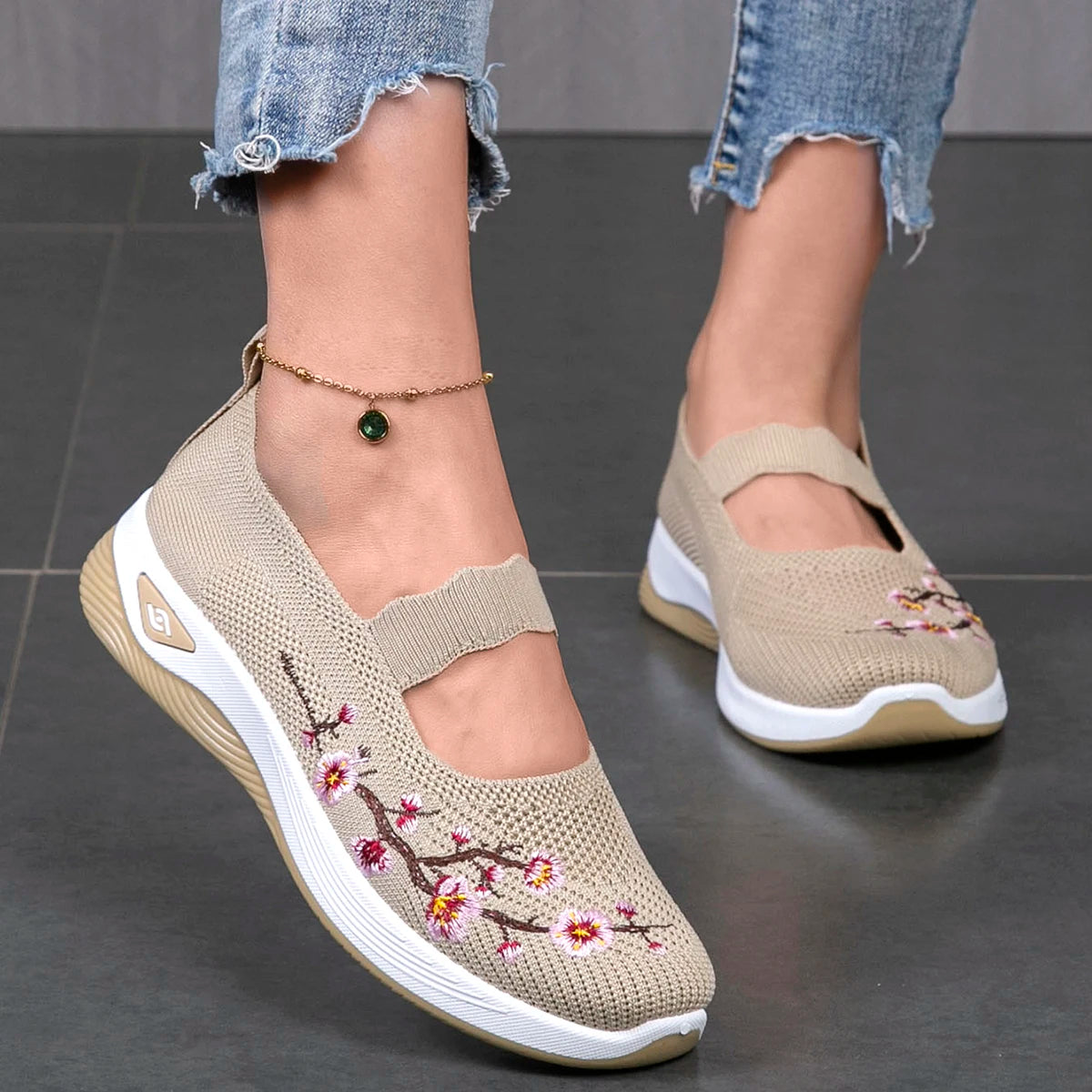 Women's summer breathable mesh flat shoes, women's shoes, casual sports shoes, clearance free shipping