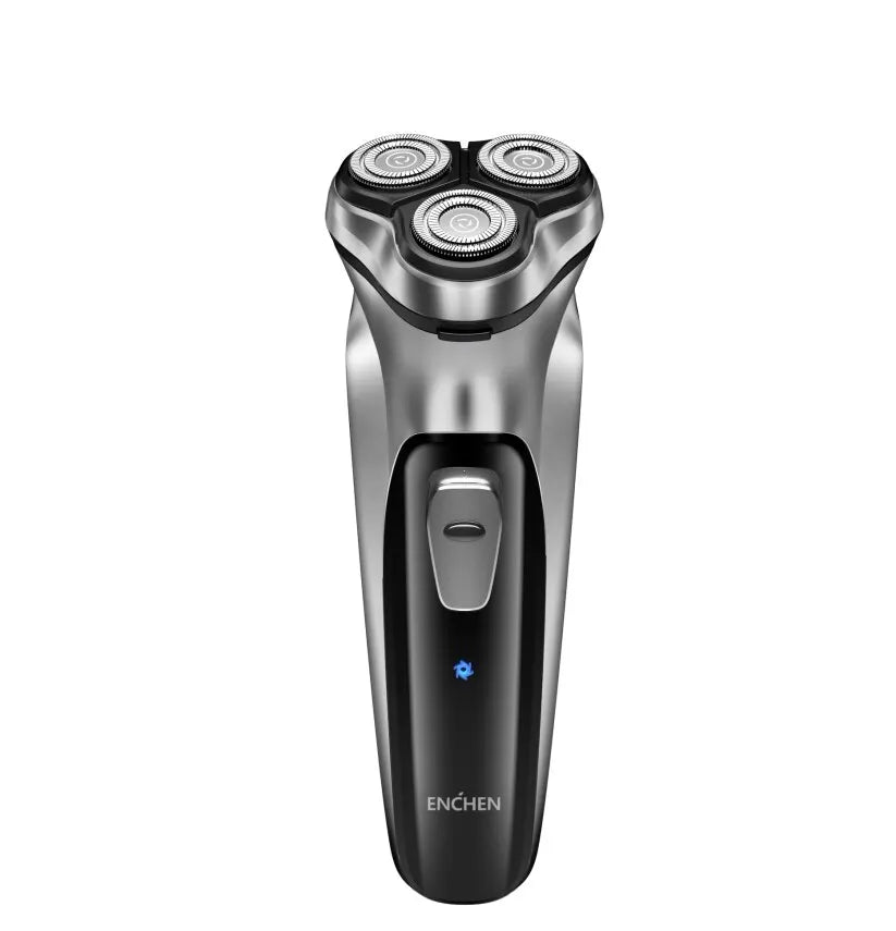 Blackstone Electrical Rotary Shaver for Men, 3D Floating Blade Washable Type-C USB Rechargeable Shaving Beard Machine, ENCHEN