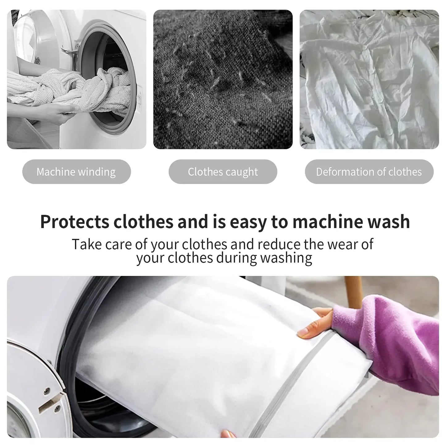 Fine Net Laundry Bag, Clothing Care Washing Machines Dirty Laundry Basket, Travel Shoes Mesh Bags, Woman Bra Clothes Organizer