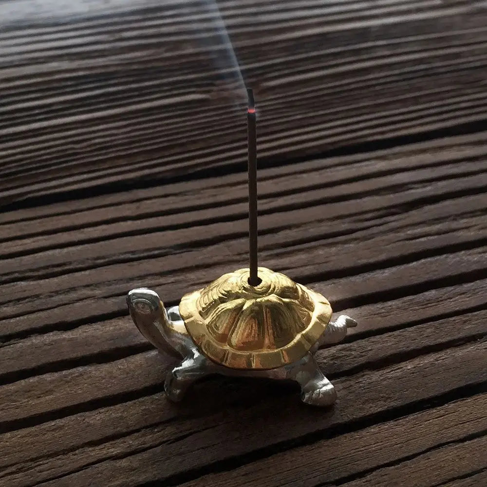 Brass Incense Burner Holder For Incense, Stick Coil Bottle Gourd Shaped Copper Incense Holder, Copper Censer