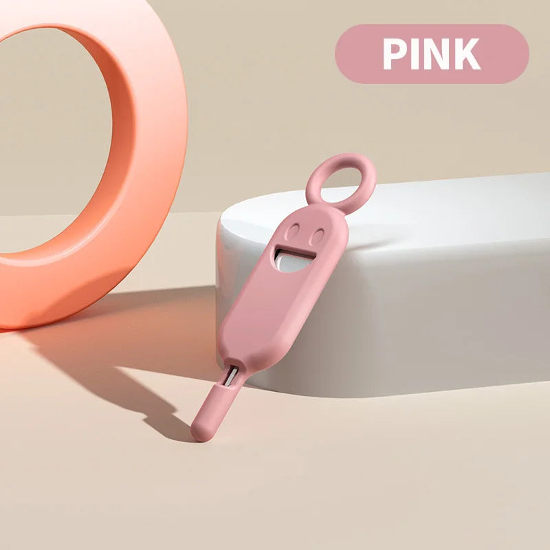 2 IN 1 SIM Card Removal Needle Pin with Protector Holder, Anti-Lost Phone SIM Cards Storage Case, Tray Ejector Needle Opener