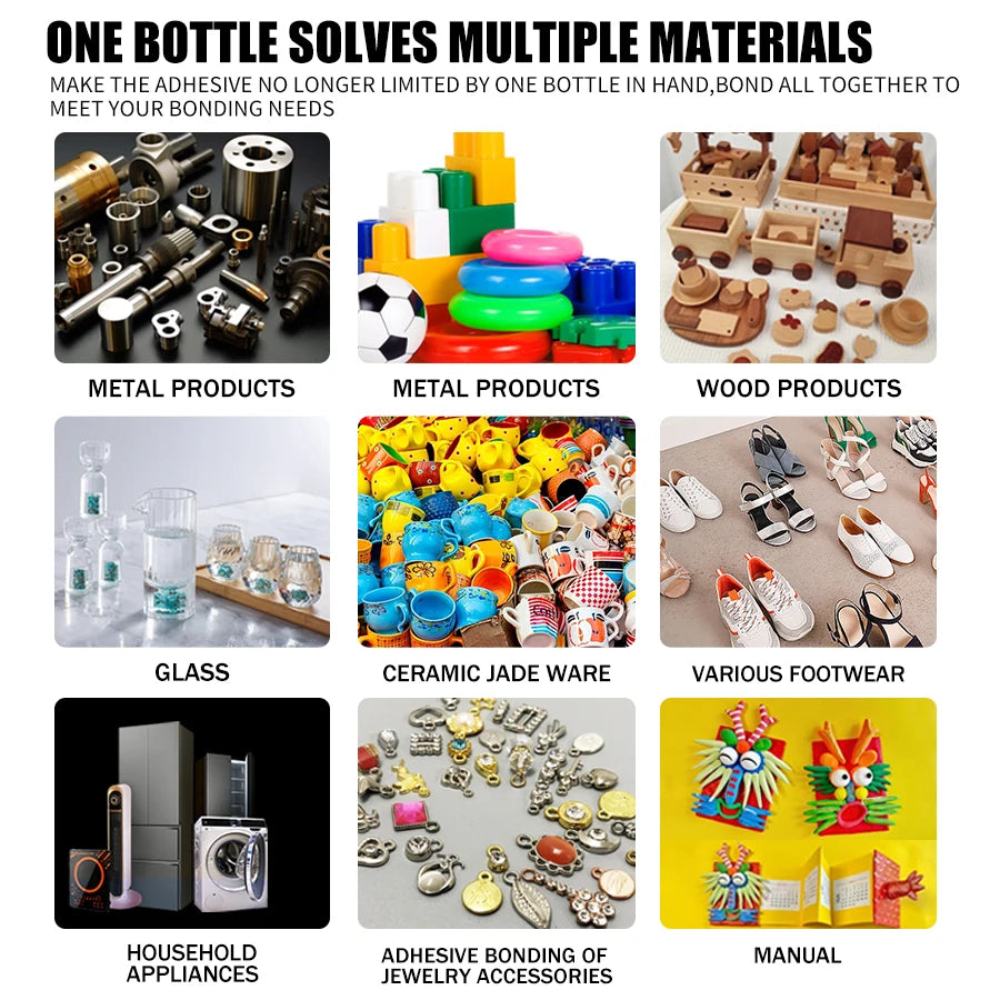High Quality 502 Super Glue Bond, Fast Universal Glue For Toys Crafts Shoes Paper Wood Plastic, Fast Repairing, factory direct sale