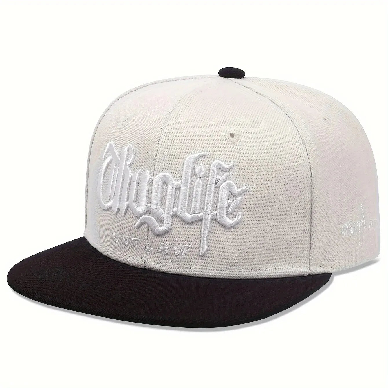 1 Pcs, Fashion Fastball CAP, Thuglife Embroidery Hiphop Baseball Cap, Snapback Hat, Adult Outdoor Casual Sun, Casual Bone Adjustable
