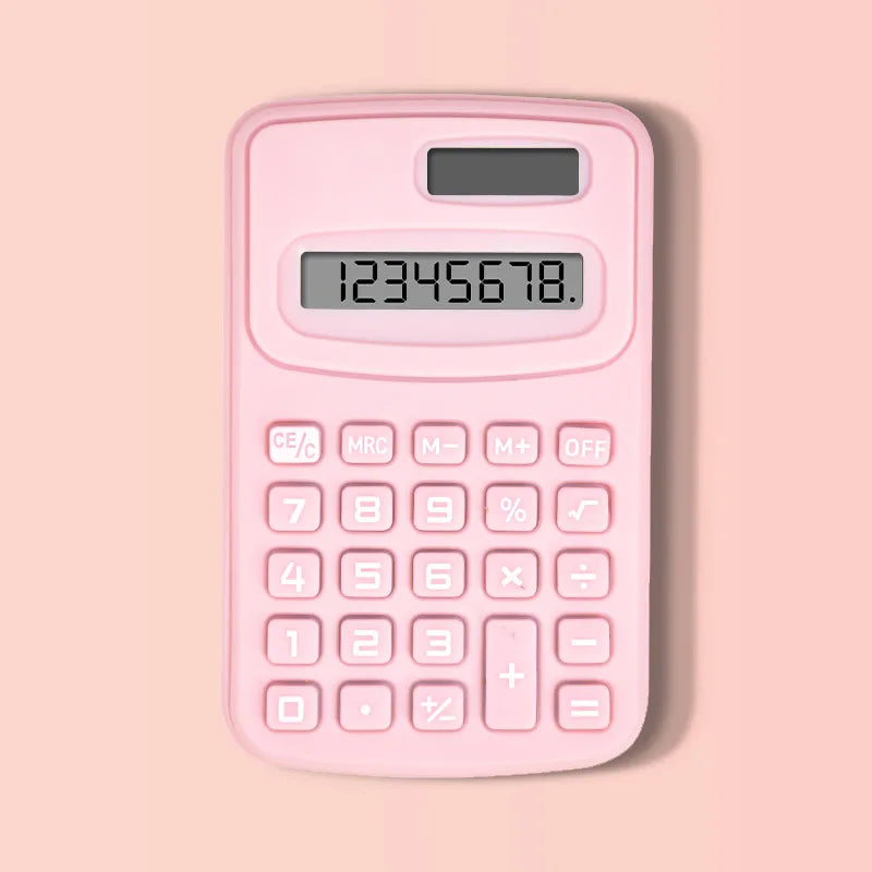 2026 New Small Calculator Silent Calculator Mini Version Learning Auxiliary Portable Calculator