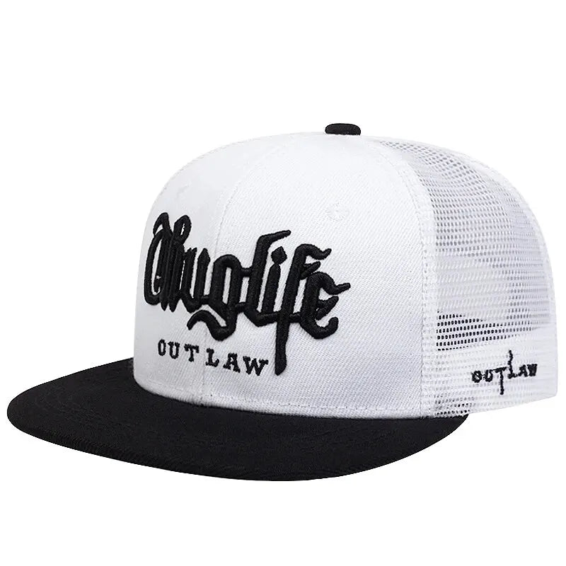 1 Pcs, Fashion Fastball CAP, Thuglife Embroidery Hiphop Baseball Cap, Snapback Hat, Adult Outdoor Casual Sun, Casual Bone Adjustable