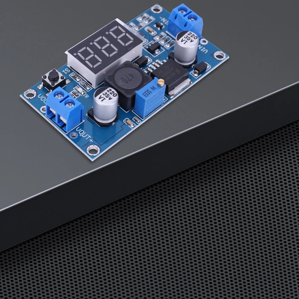 1-15 Pack, LM2596 DC-DC Adjustable Buck Converter Module, 4.75-40V to 1.25-37V Power Supply Step Down Voltage Regulator Module
