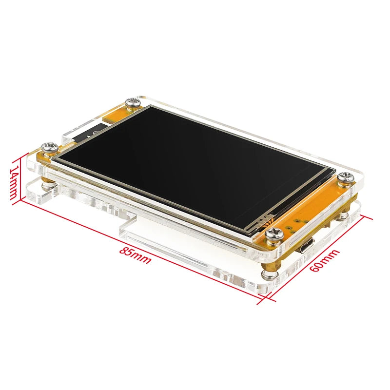 Lucky Miner for computer nerds, Bitcoin Solo Lottery NMMiner, Hashrate 1100KH/s, 2.8 inch Smart Display, Crypto ESP32 V3.0 DROOM