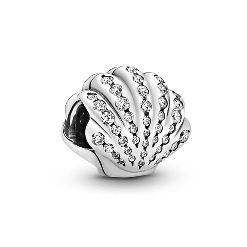 Sterling Silver Hot Sale Ocean World Series Sea Turtle Starfish Little Crab Octopus Fashion Bead Fit Lady Bracelet DIY Jewelry
