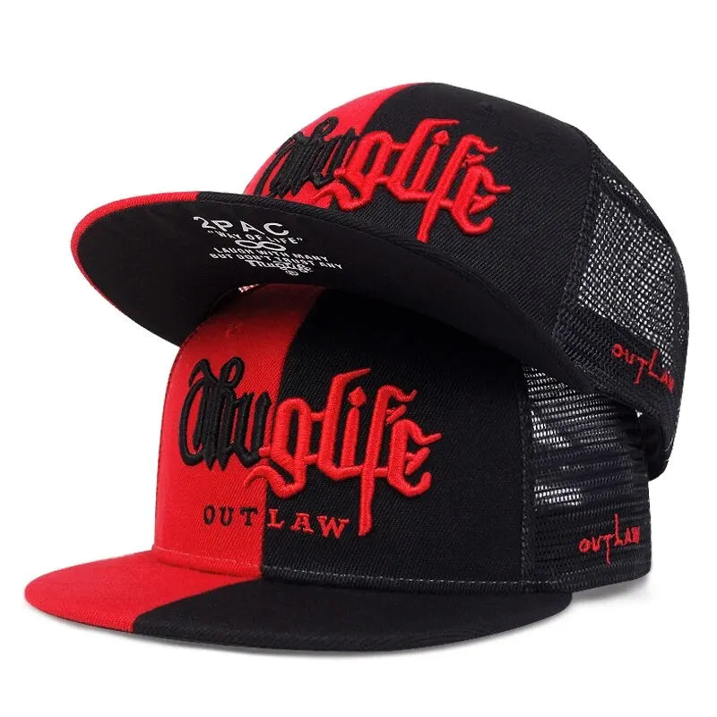 1 Pcs, Fashion Fastball CAP, Thuglife Embroidery Hiphop Baseball Cap, Snapback Hat, Adult Outdoor Casual Sun, Casual Bone Adjustable