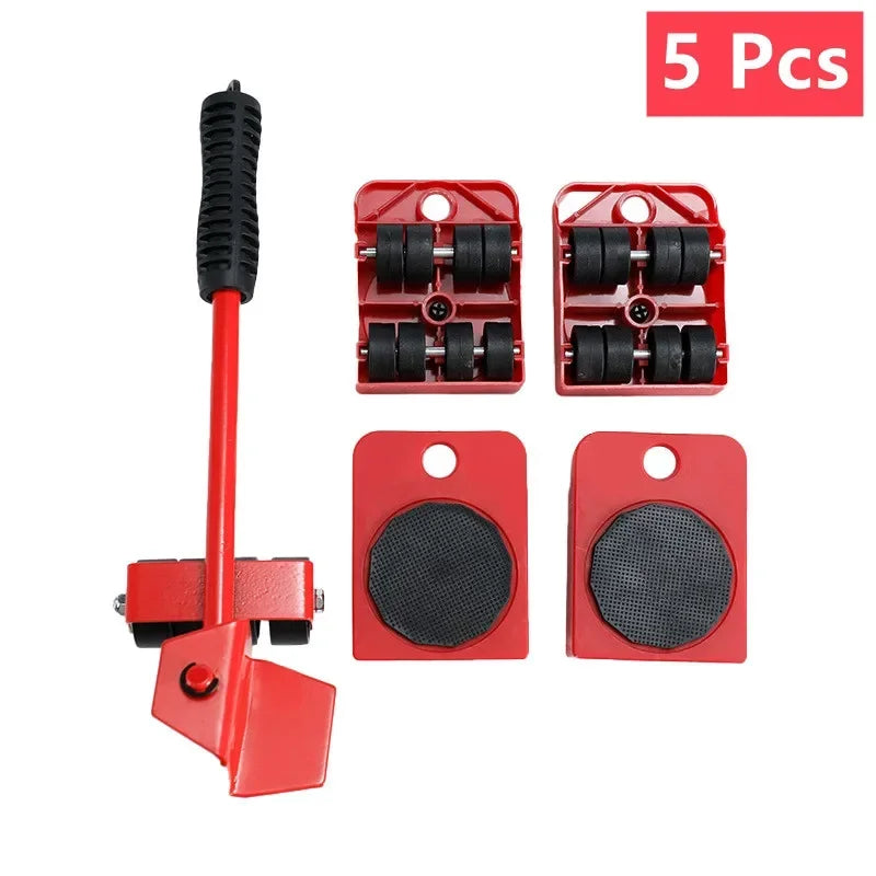 Multipurpose Furniture Mover Set, Heavy Duty Rollers Dolly For Effortless Moving & Lifting, 360 degree Rotation Rollers