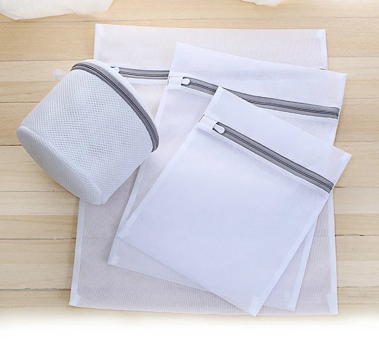 Fine Net Laundry Bag, Clothing Care Washing Machines Dirty Laundry Basket, Travel Shoes Mesh Bags, Woman Bra Clothes Organizer