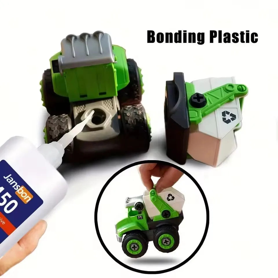 5Sec Super Glue Strong Bond for Shoes Glass Metal Wood Plastic Ceramic, Quick Dry, Industrial Strength Instant Adhesive