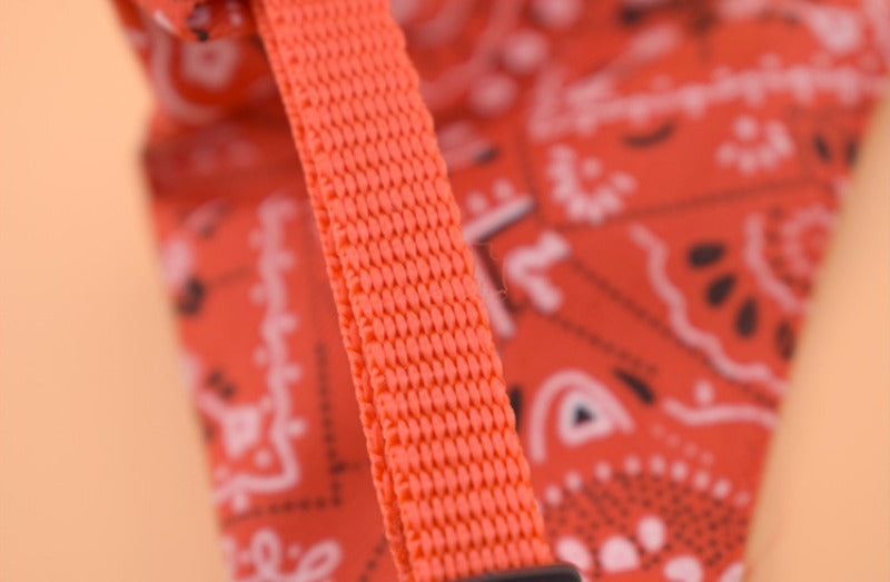 Pet Triangle Scarf, Cat Dog Saliva Towel, Printed Pets Dog Collar, Adjustable Strap, Kitten Puppy Saliva Neckerchief, Pet Supplies