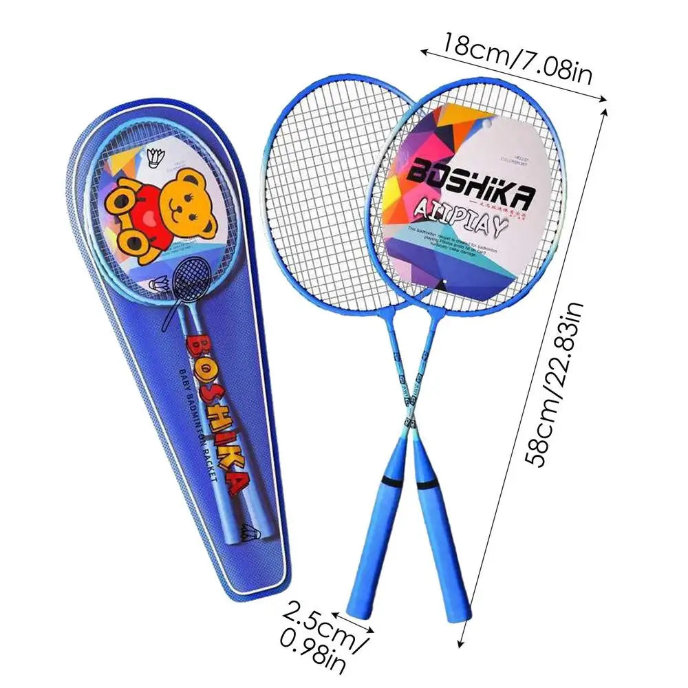 Badminton Rackets Set, 2Pcs, Professional Portable Badminton Rackets With Carrying Bag And 3 Badminton Balls, Team Sports Equipment