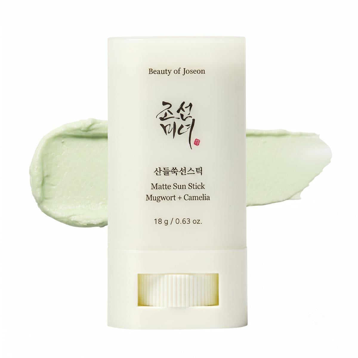 Beauty of Joseon, Matte Sun Stick Mugwort + Camellia 18g
