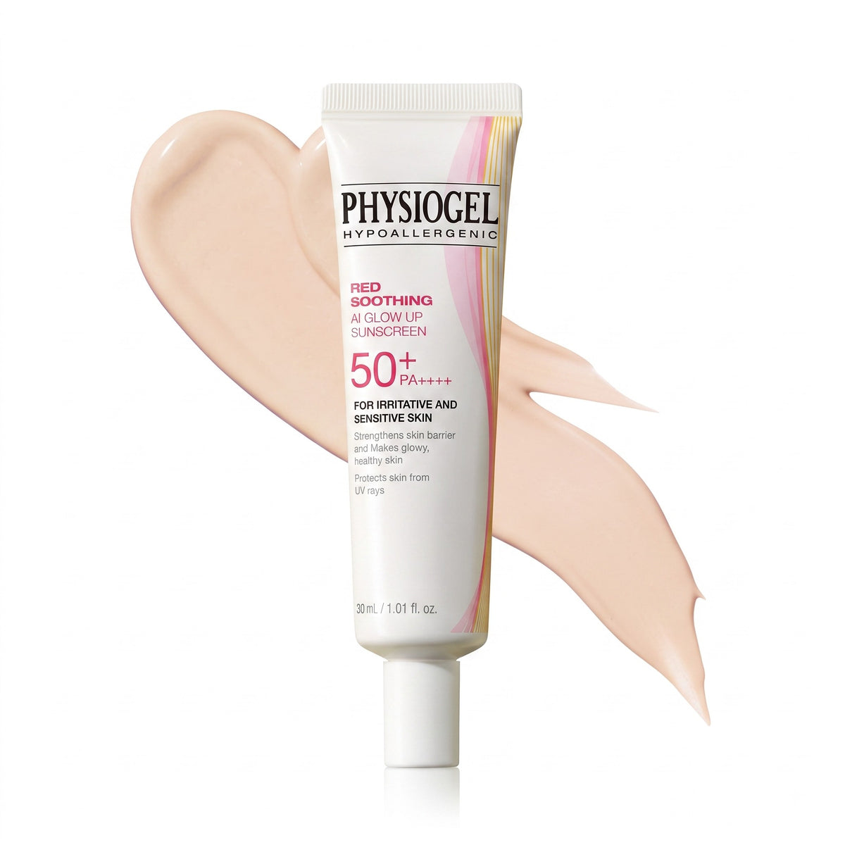 PHYSIOGEL Red Soothing AI Glow Up Sunscreen SPF 50+ PA++++ 30ml