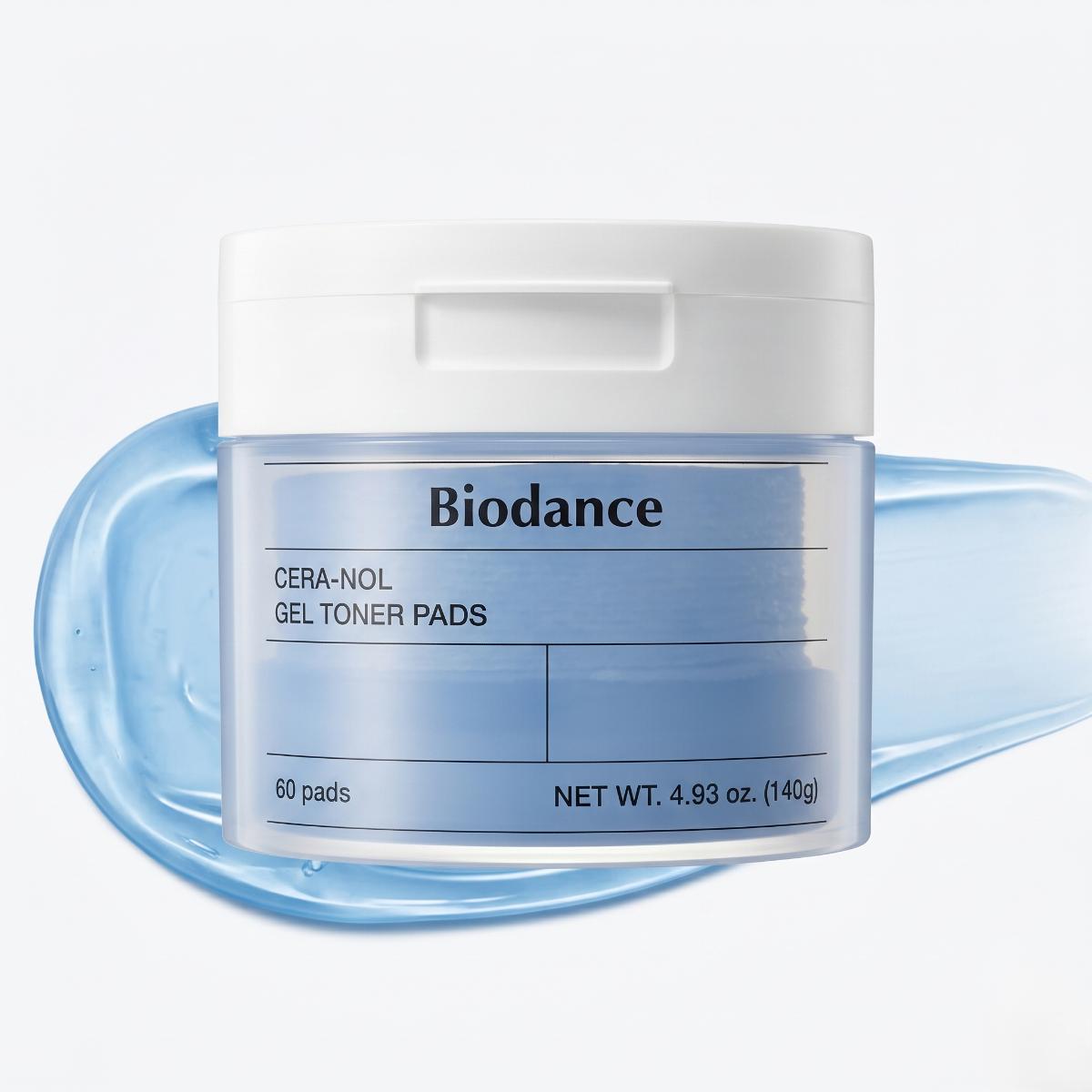 Biodance Hydro Cera-nol Gel Toner Pad (60 Sheets)