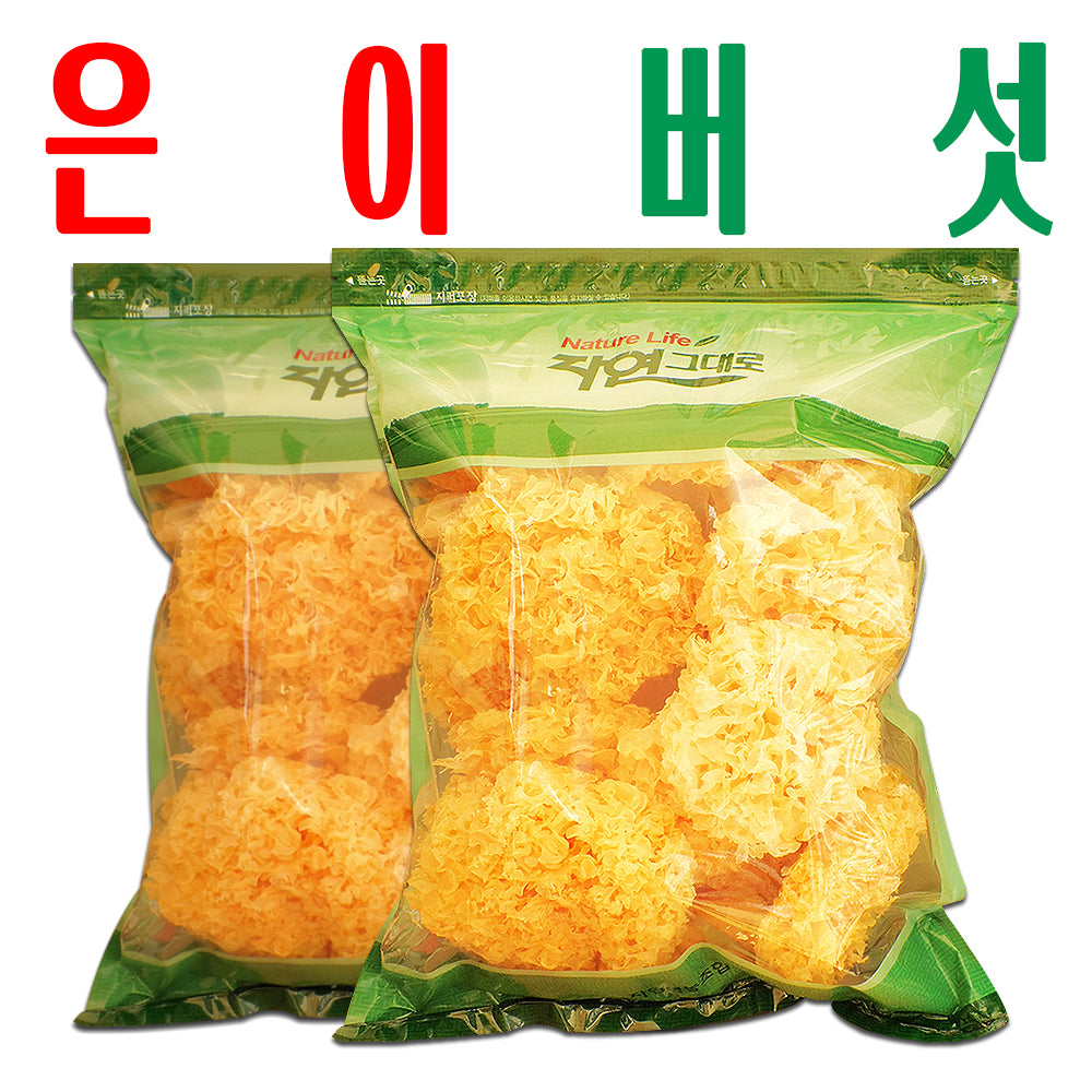 은이버섯/ 백목이버섯/ 흰목이버섯1Kg