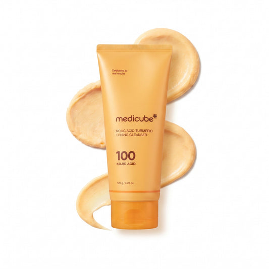MEDICUBE Kojic Acid Turmeric Toning Cleanser 120g
