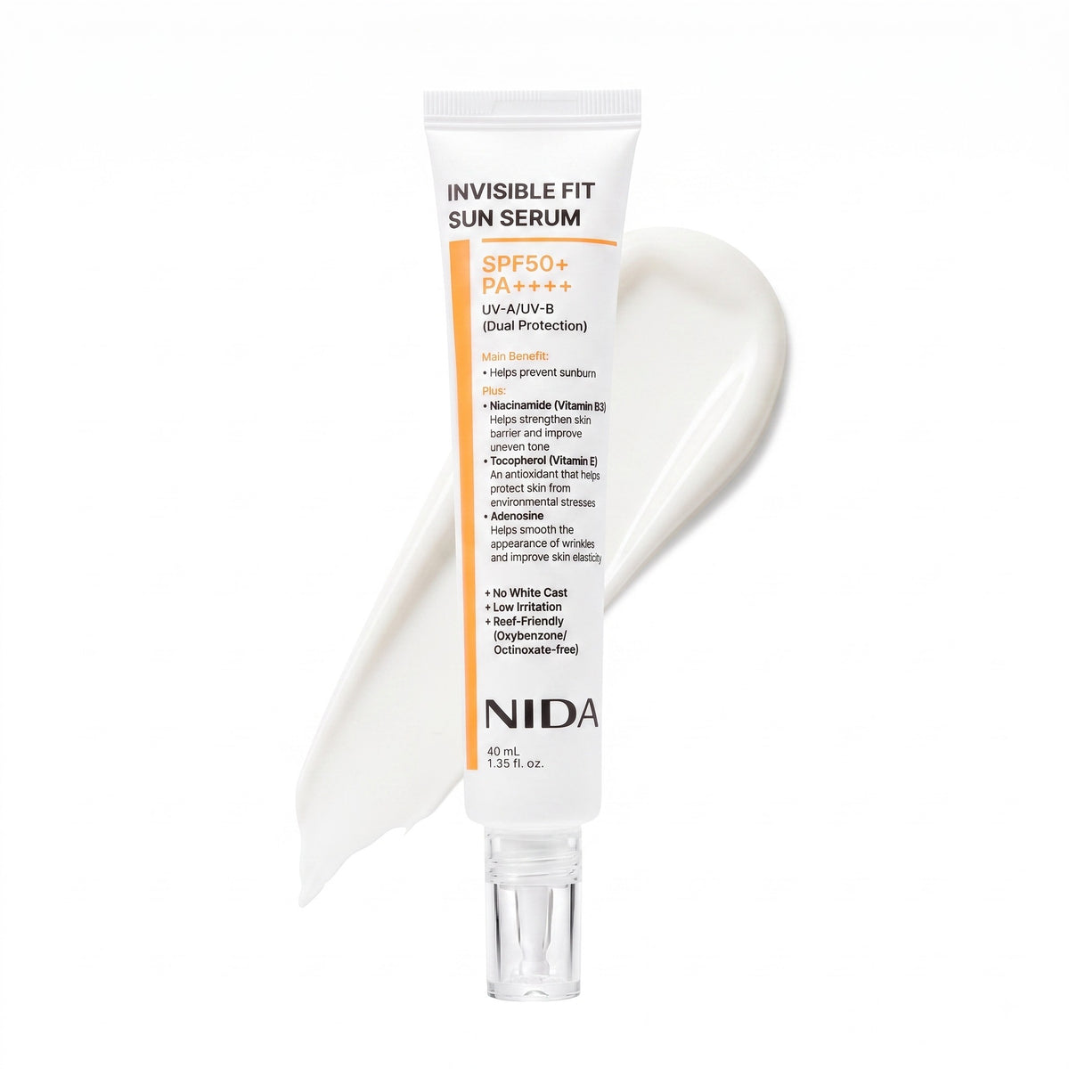 NIDA Invisible Fit Sun Serum 40ml