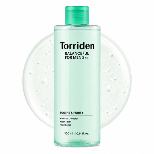 Torriden BALANCEFUL For Men Cica Clearing Skin 300ml