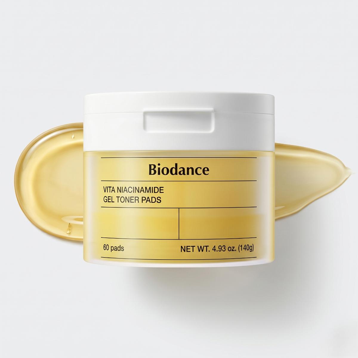 Biodance Vita Niacinamide Gel Toner Pad (60 Sheets)