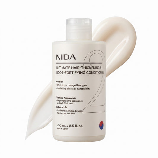 Acondicionador definitivo NIDA para engrosar el cabello y fortalecer la raíz 250ml