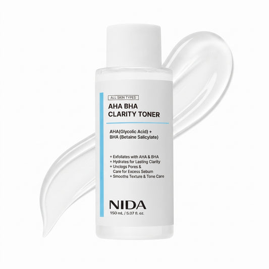 Tónico Clarificante NIDA AHA BHA 150ml