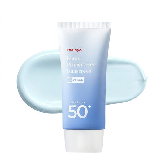 Protector solar sin primer manyo Lotus 50 ml