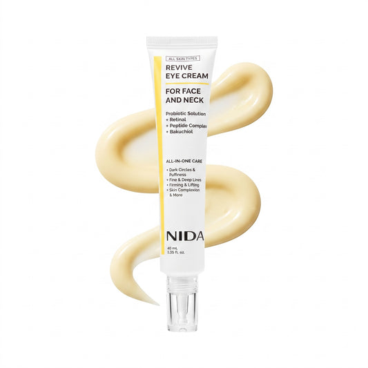 NIDA Crema revitalizante para ojos, rostro y cuello 40ml