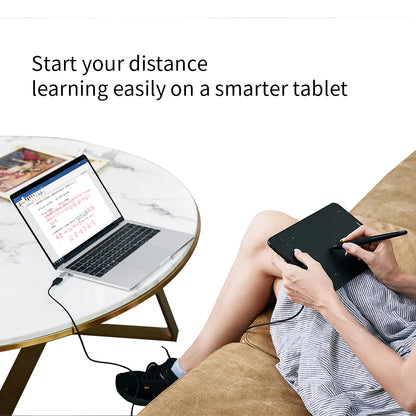 XPPen Deco Mini7 V2 Graphics Tablet, 7*4.3 Inch Digital Drawing Tablet, 8 Keys 16384 Levels 60 Tilt for Art Drawing Signature