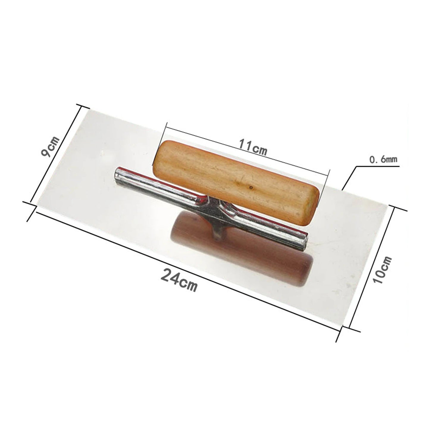 Stainless Steel Corner Trowels, corner tool, Plastering Trowel, Concrete Trowel, Drywall Tool, Rubber Handle Corner Shaping Trowel
