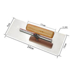 Stainless Steel Corner Trowels, corner tool, Plastering Trowel, Concrete Trowel, Drywall Tool, Rubber Handle Corner Shaping Trowel