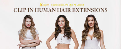 Clip In Hair Extensions Human Hair Brazilian Straight Clip In Natural Black Color Clip Ins Remy Hair 20 22 24 26 Inch 4# Women