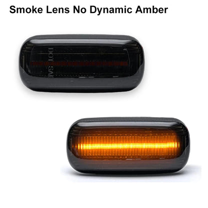 For Audi A3 S3 8P A4 S4 RS4 B6 B7 A6 S6 RS6 C6 05-08 Dynamic Turn Signal Light LED Side Marker Fender Sequential Indicator Lamp