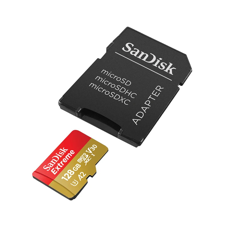 Sandisk Ultra Micro SD Card, 128gb 256gb, U3 4K V30 A2 Class 10 UHS-1 flash card, 512GB 64GB 1TB, microSD/TF Card For Phone camera